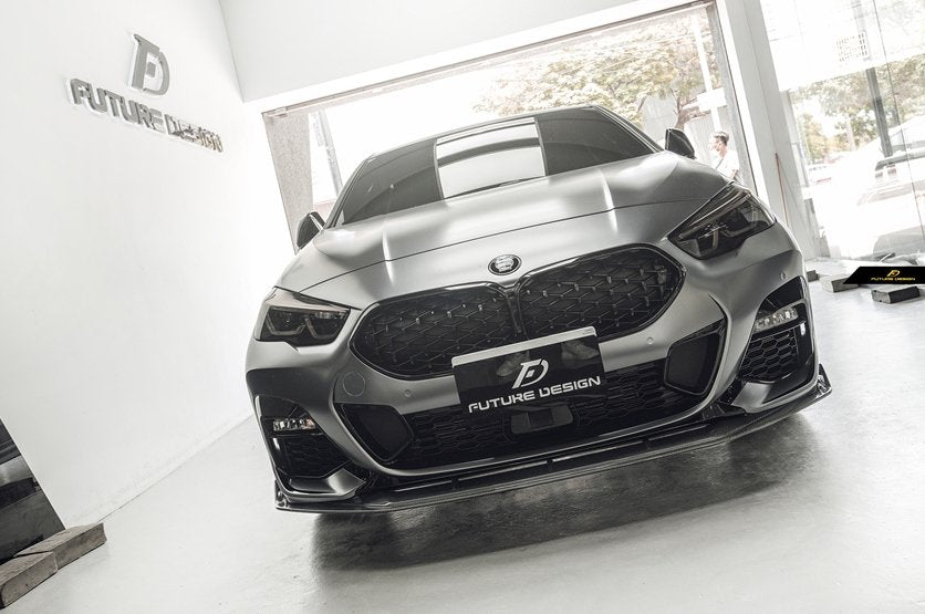 FUTURE DESIGN - BMW 2 SERIES GRAN COUPE F44 CARBON FIBRE FRONT LIP SPLITTER