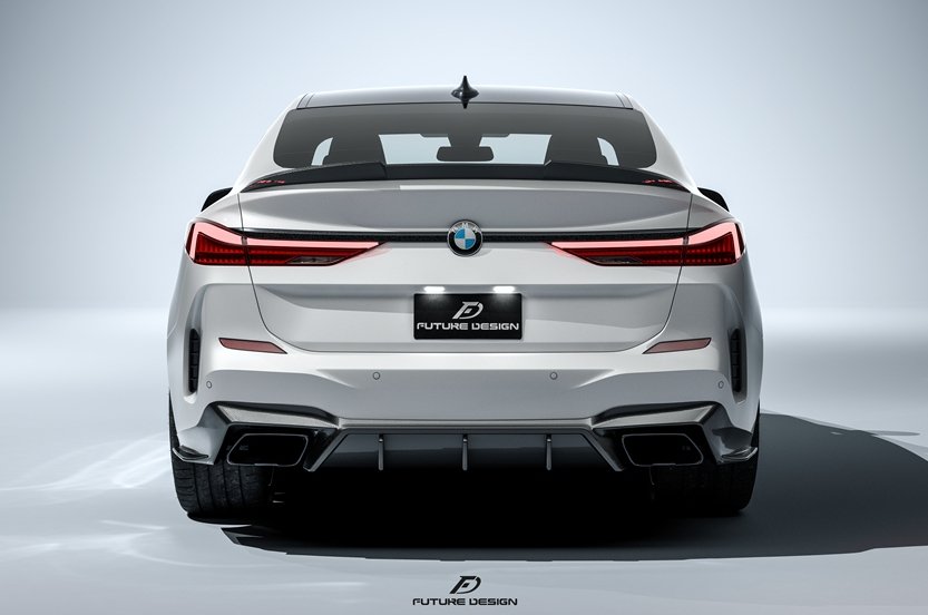 FUTURE DESIGN - BMW 2 SERIES GRAN COUPE F44 CARBON FIBRE REAR DIFFUSER