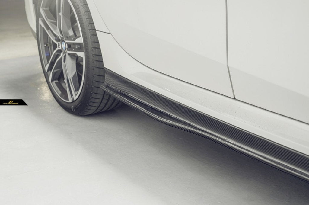 FUTURE DESIGN - BMW 2 SERIES GRAN COUPE F44 CARBON FIBRE SIDE SKIRTS