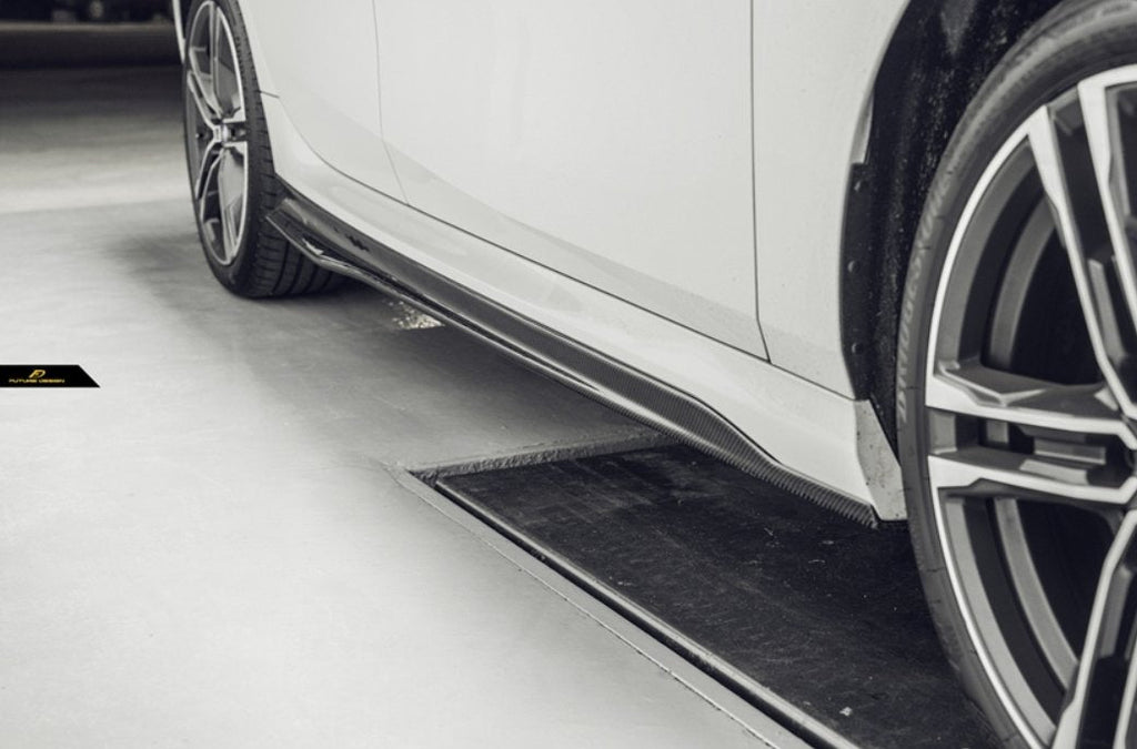 FUTURE DESIGN - BMW 2 SERIES GRAN COUPE F44 CARBON FIBRE SIDE SKIRTS