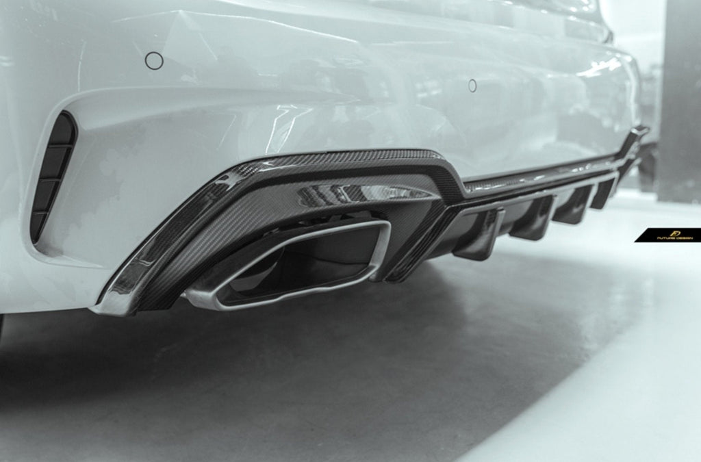 FUTURE DESIGN - BMW 3 SERIES G20 CARBON FIBRE DIFFUSER