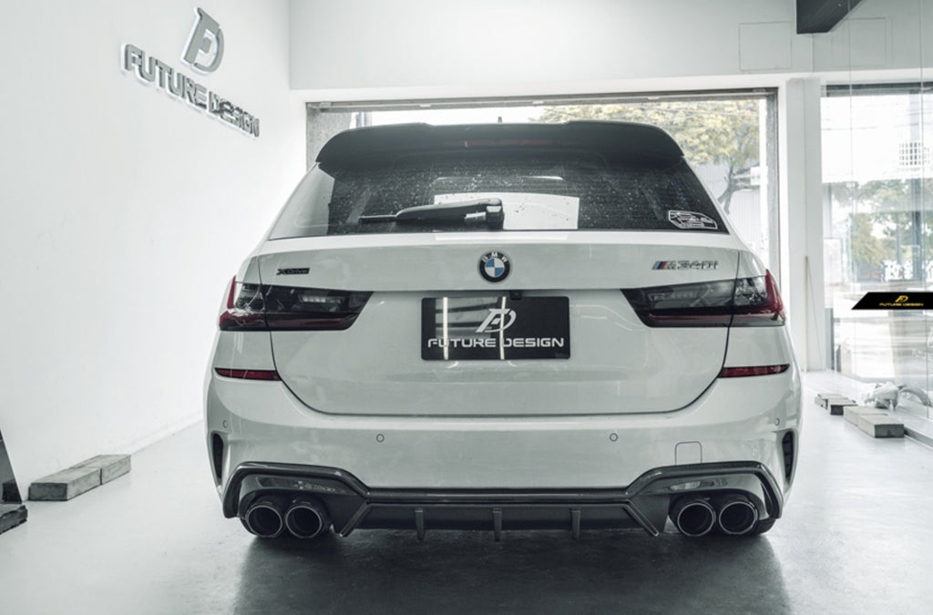 FUTURE DESIGN - BMW 3 SERIES G20 CARBON FIBRE DIFFUSER