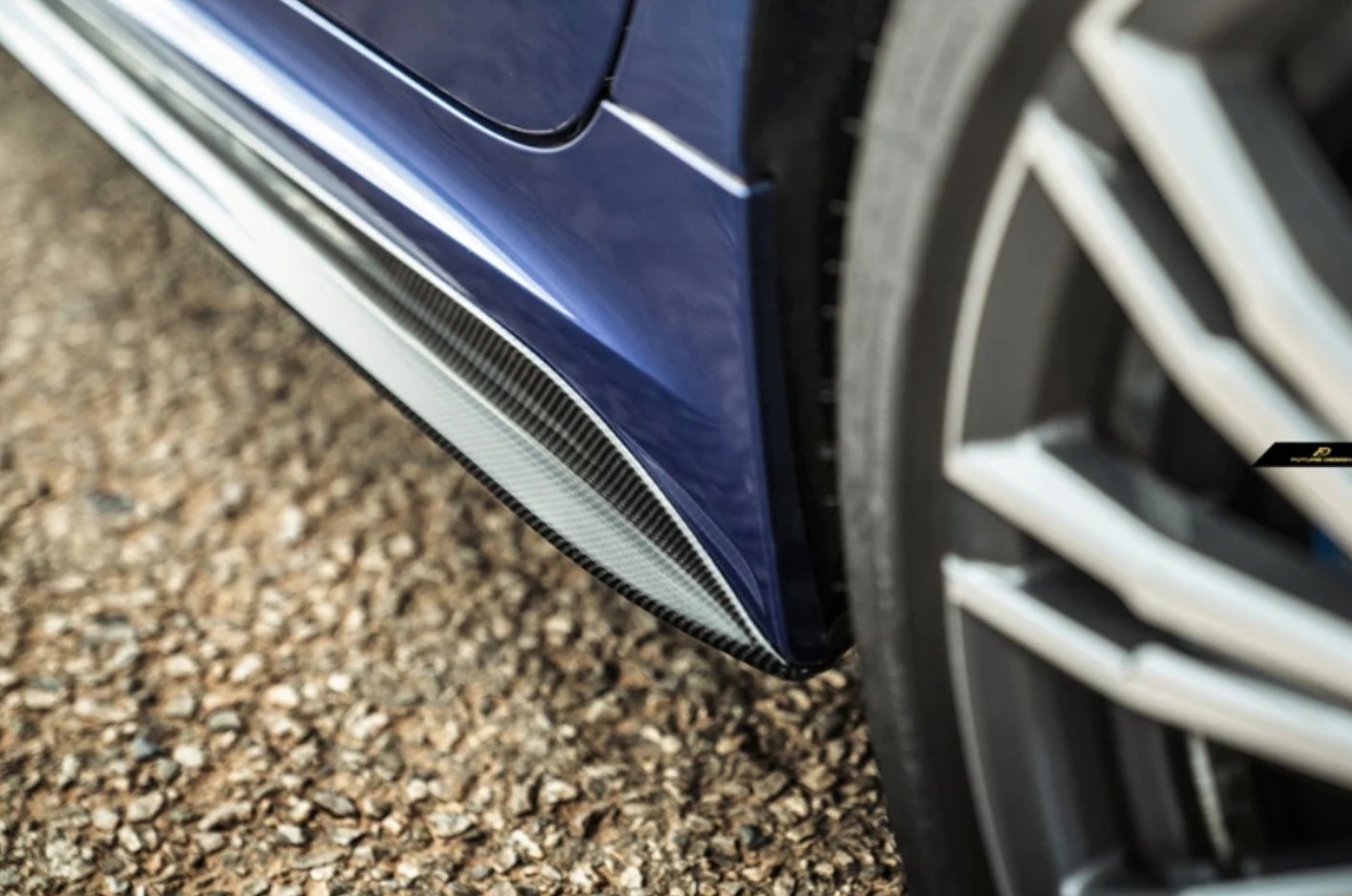 FUTURE DESIGN - BMW 3 SERIES G20 CARBON FIBRE M PERFORMANCE SIDE SKIRTS