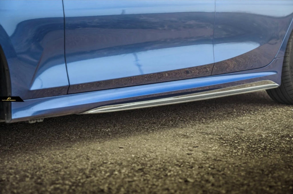 FUTURE DESIGN - BMW 3 SERIES G20 CARBON FIBRE M PERFORMANCE SIDE SKIRTS