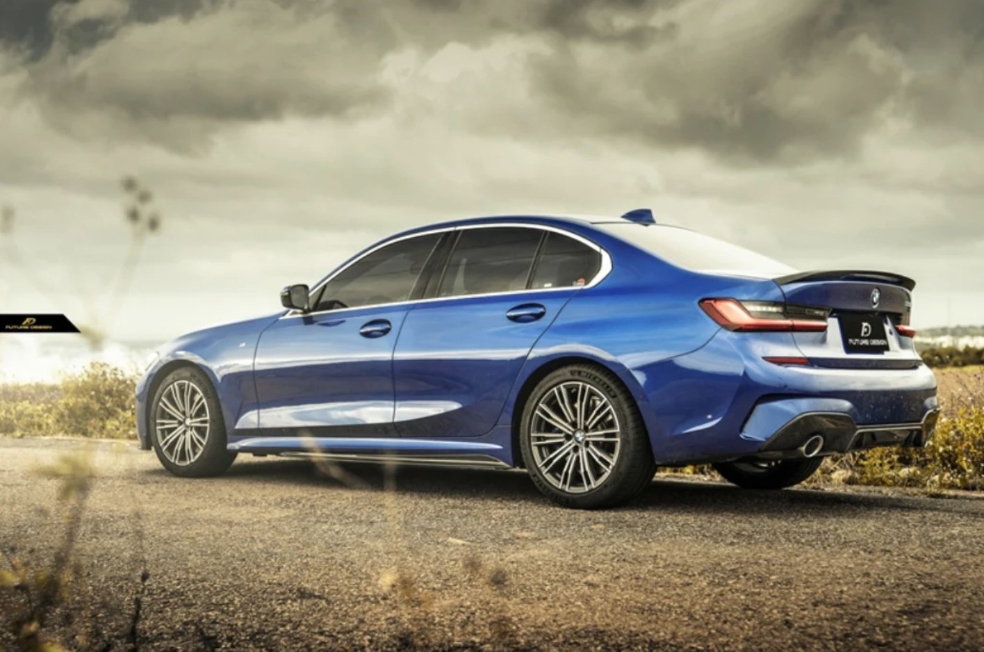 FUTURE DESIGN - BMW 3 SERIES G20 CARBON FIBRE M PERFORMANCE SIDE SKIRTS