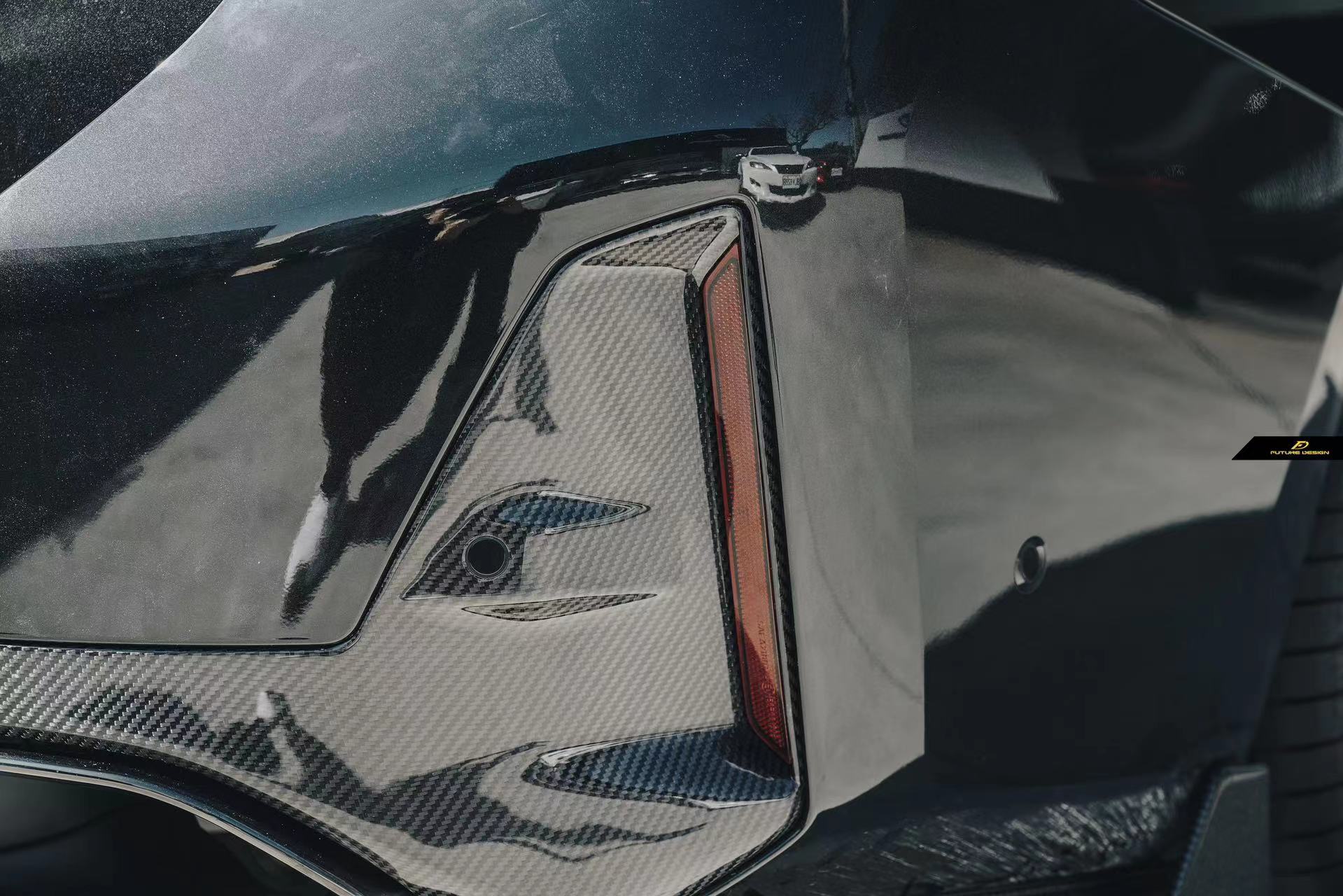 FUTURE DESIGN - BMW 3 SERIES G20 / G21  LCI CARBON FIBRE REAR DIFFUSER V1