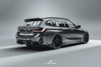 FUTURE DESIGN - BMW 3 SERIES G20 / G21  LCI CARBON FIBRE REAR DIFFUSER V1