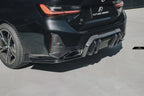 FUTURE DESIGN - BMW 3 SERIES G20 / G21  LCI CARBON FIBRE REAR DIFFUSER V1