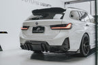 FUTURE DESIGN - BMW 3 SERIES G20 / G21  LCI CARBON FIBRE REAR DIFFUSER V1