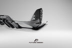 FUTURE DESIGN - BMW 3 SERIES G20 / G21  LCI CARBON FIBRE REAR DIFFUSER V1