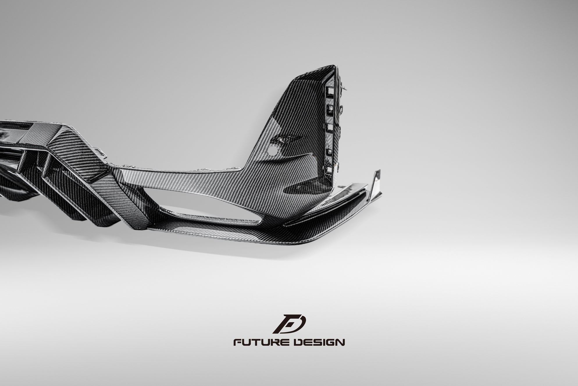 FUTURE DESIGN - BMW 3 SERIES G20 / G21  LCI CARBON FIBRE REAR DIFFUSER V1