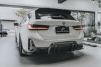 FUTURE DESIGN - BMW 3 SERIES G20 / G21  LCI CARBON FIBRE REAR DIFFUSER V1