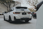 FUTURE DESIGN - BMW 3 SERIES G20 / G21  LCI CARBON FIBRE REAR DIFFUSER V1