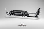 FUTURE DESIGN - BMW 3 SERIES G20 / G21  LCI CARBON FIBRE REAR DIFFUSER V1