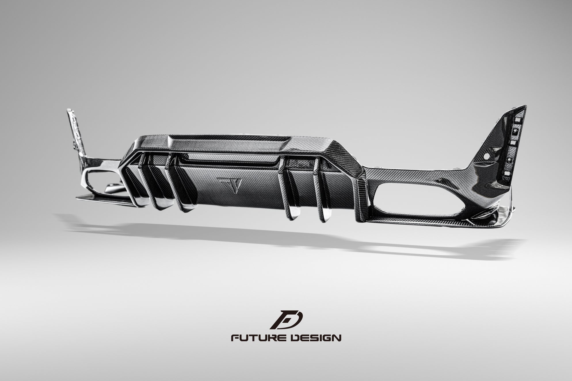 FUTURE DESIGN - BMW 3 SERIES G20 / G21  LCI CARBON FIBRE REAR DIFFUSER V1