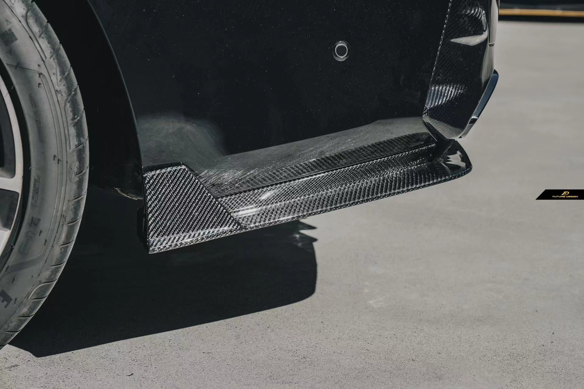 FUTURE DESIGN - BMW 3 SERIES G20 / G21  LCI CARBON FIBRE REAR DIFFUSER V1