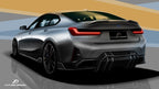 FUTURE DESIGN - BMW 3 SERIES G20 / G21  LCI CARBON FIBRE REAR DIFFUSER V1