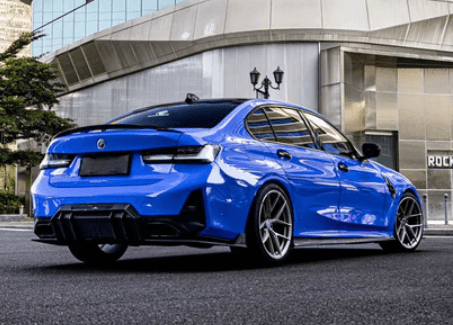 FUTURE DESIGN - BMW 3 SERIES G20 / G21  LCI CARBON FIBRE REAR DIFFUSER V1