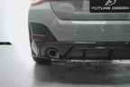 FUTURE DESIGN - BMW  4 SERIES G26 GRAN COUPE CARBON FIBRE REAR DIFFUSER