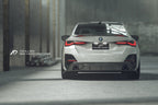 FUTURE DESIGN - BMW  4 SERIES G26 GRAN COUPE CARBON FIBRE REAR DIFFUSER