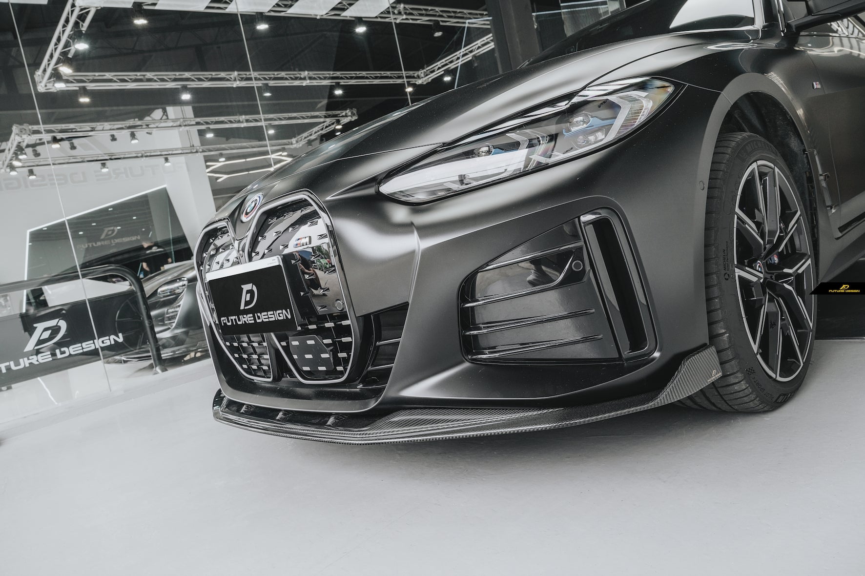 FUTURE DESIGN - BMW 4 SERIES G26 GRAN COUPE / I4 G26 CARBON FIBRE FRONT LIP