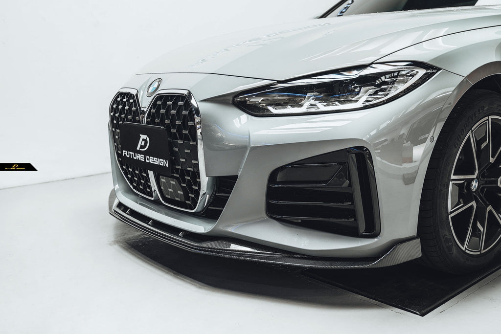 FUTURE DESIGN - BMW 4 SERIES G26 GRAN COUPE / I4 G26 CARBON FIBRE FRONT LIP
