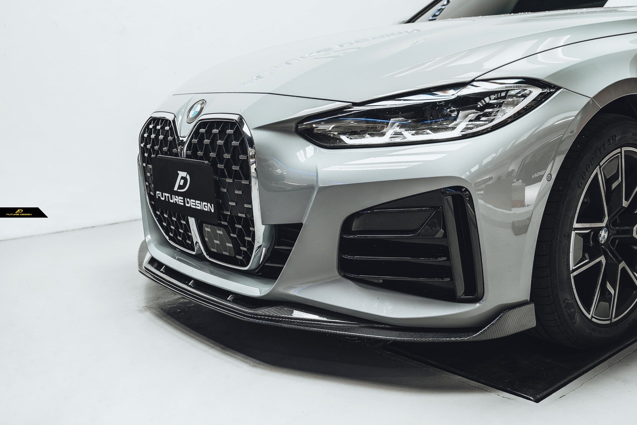 FUTURE DESIGN - BMW 4 SERIES G26 GRAN COUPE / I4 G26 CARBON FIBRE FRONT LIP