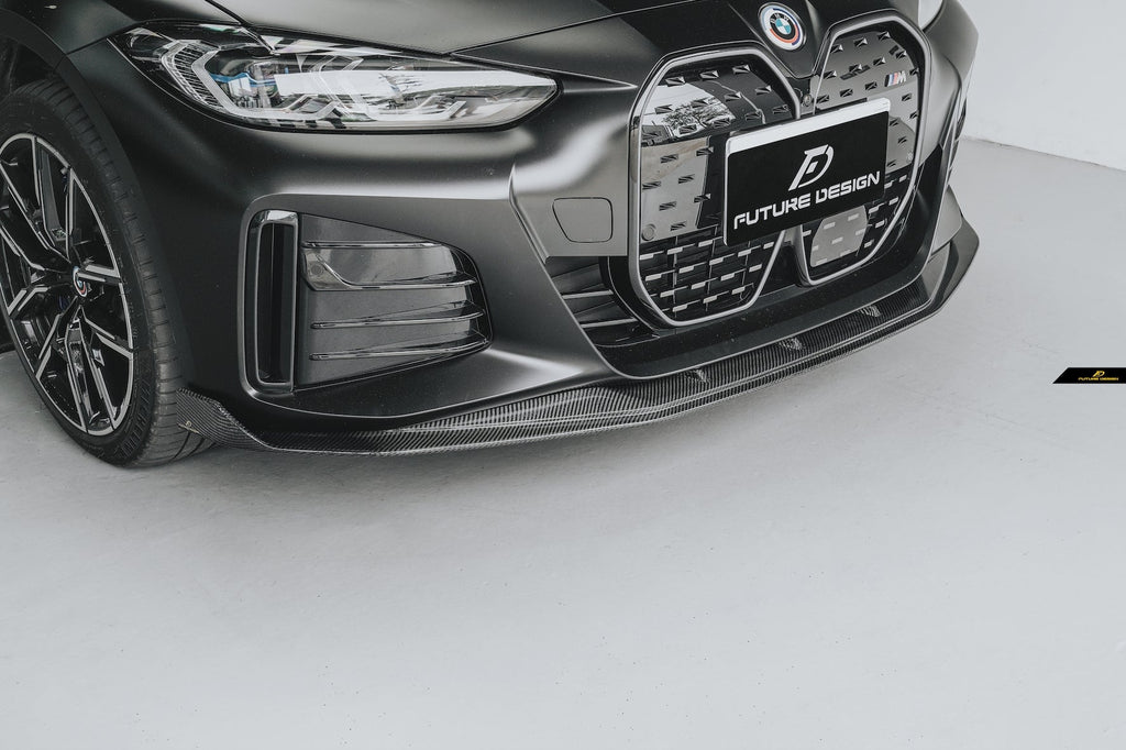 FUTURE DESIGN - BMW 4 SERIES G26 GRAN COUPE / I4 G26 CARBON FIBRE FRONT LIP