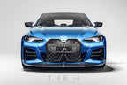 FUTURE DESIGN - BMW 4 SERIES G26 GRAN COUPE / I4 G26 CARBON FIBRE FRONT LIP V2