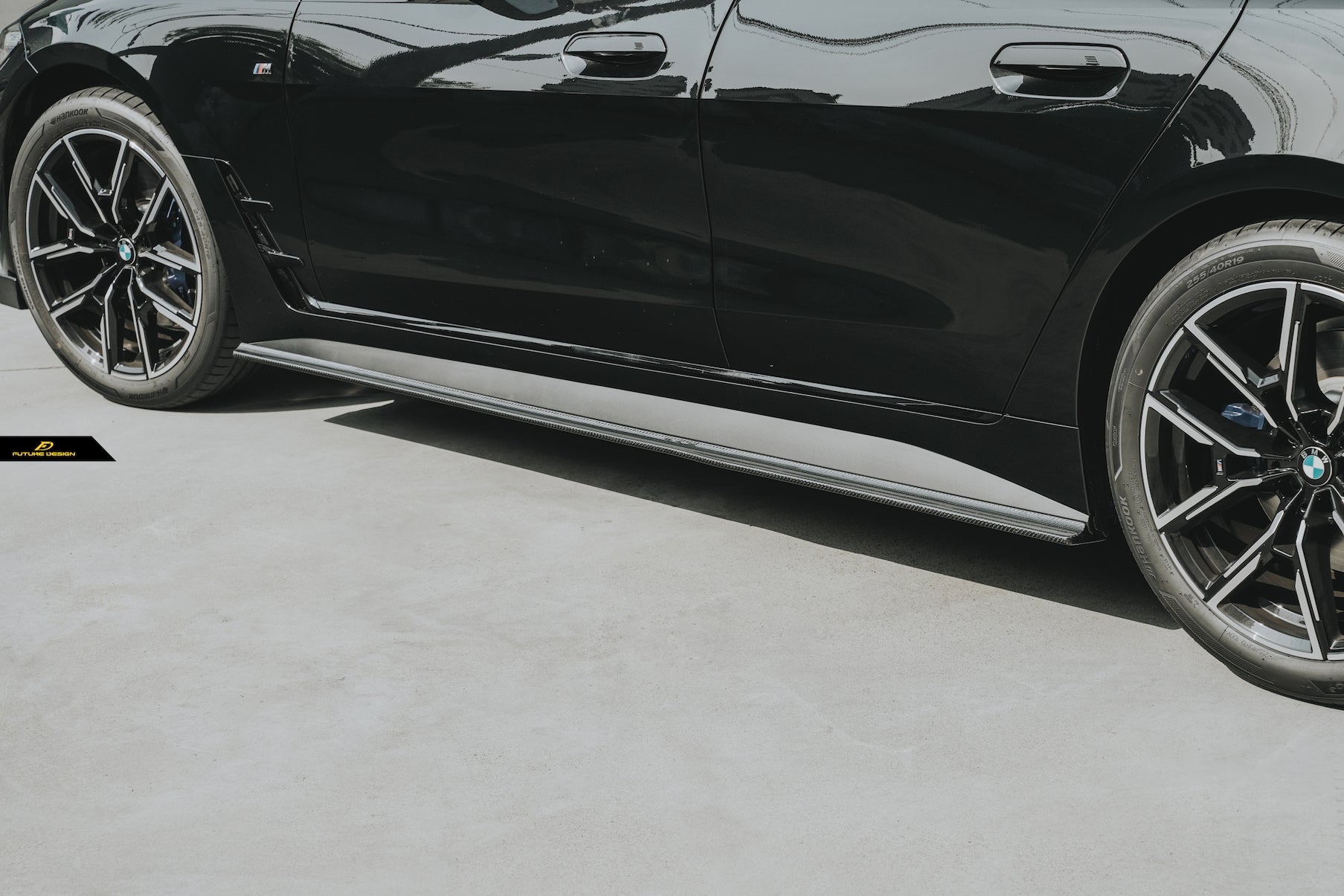 FUTURE DESIGN - BMW 4 SERIES G26 GRAN COUPE / I4 G26 CARBON FIBRE SIDE SKIRTS