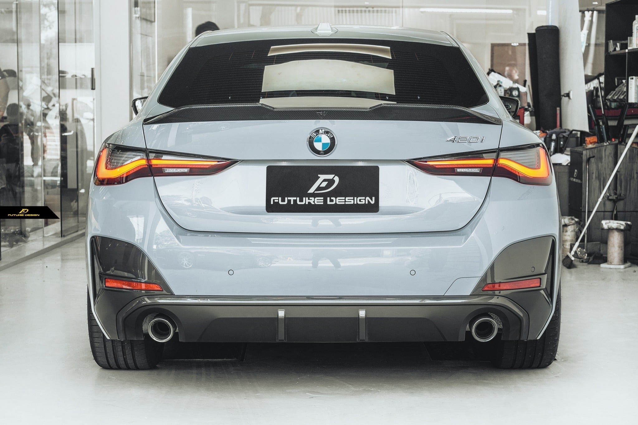 FUTURE DESIGN - BMW 4 SERIES G26 GRAN COUPE / I4 G26 CARBON FIBRE SPOILER
