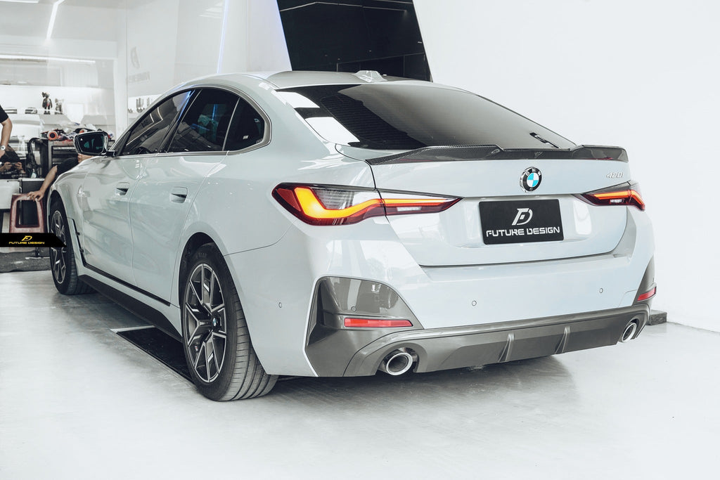 FUTURE DESIGN - BMW 4 SERIES G26 GRAN COUPE / I4 G26 CARBON FIBRE SPOILER