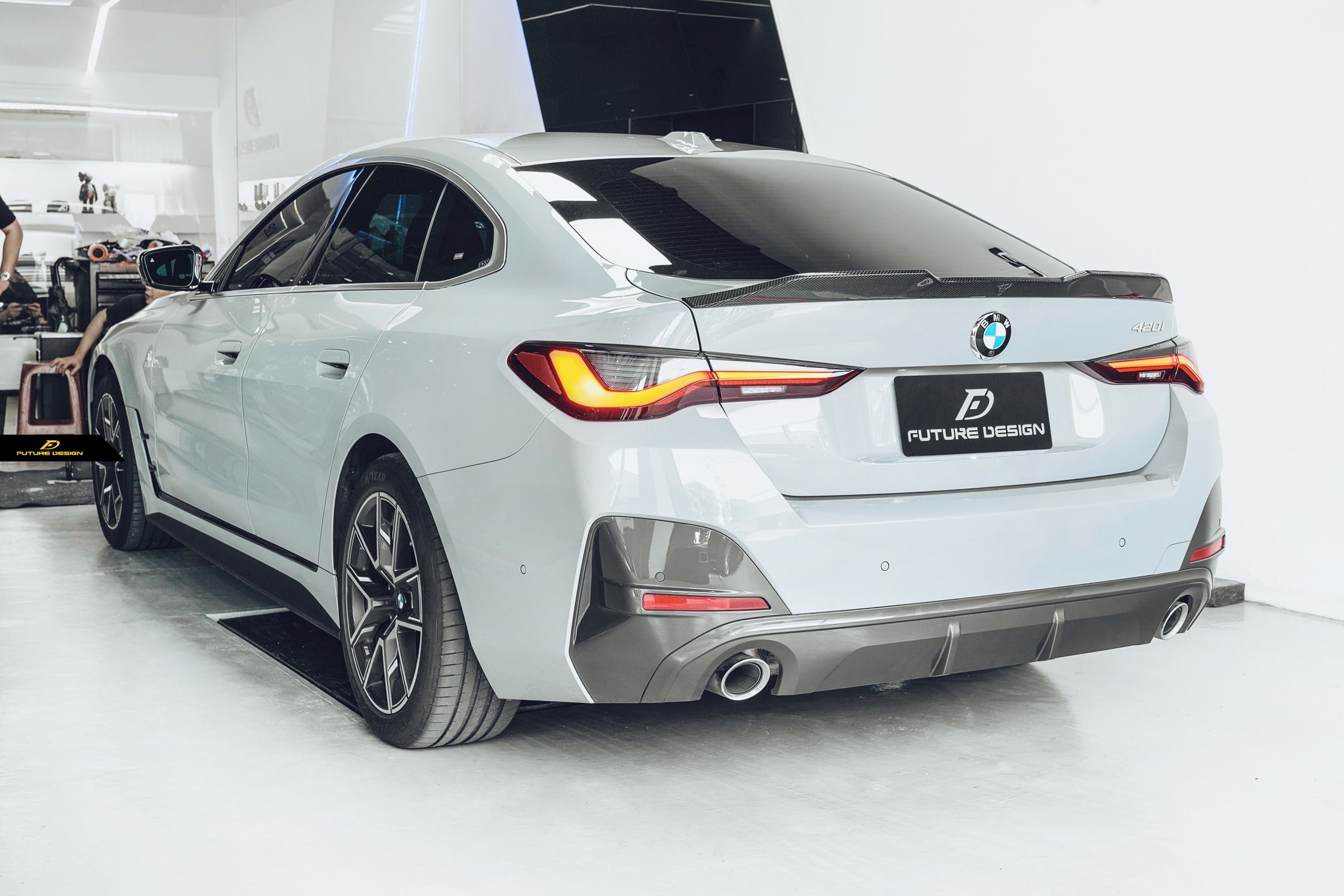 FUTURE DESIGN - BMW 4 SERIES G26 GRAN COUPE / I4 G26 CARBON FIBRE SPOILER