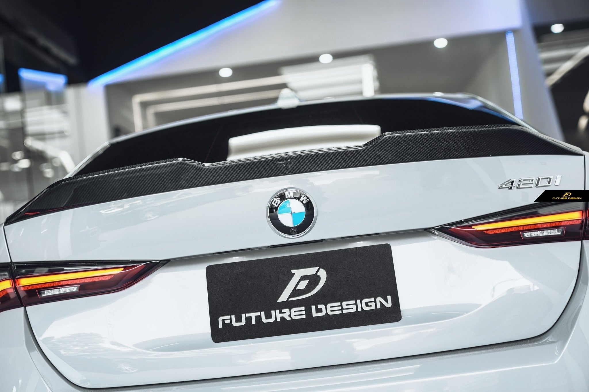 FUTURE DESIGN - BMW 4 SERIES G26 GRAN COUPE / I4 G26 CARBON FIBRE SPOILER