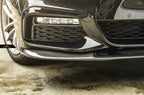 FUTURE DESIGN - BMW 5 SERIES G30 PRE LCI CARBON FIBRE FRONT LIP ( 3D STYLE )