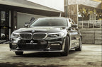 FUTURE DESIGN - BMW 5 SERIES G30 PRE LCI CARBON FIBRE FRONT LIP ( 3D STYLE )