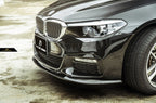 FUTURE DESIGN - BMW 5 SERIES G30 PRE LCI CARBON FIBRE FRONT LIP ( 3D STYLE )