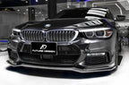 FUTURE DESIGN - BMW 5 SERIES G30 PRE LCI CARBON FIBRE FRONT LIP ( CC STYLE )