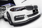 FUTURE DESIGN - BMW 5 SERIES G30 PRE LCI CARBON FIBRE FRONT LIP ( FD STYLE )