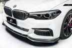 FUTURE DESIGN - BMW 5 SERIES G30 PRE LCI CARBON FIBRE FRONT LIP ( FD STYLE )
