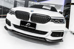 FUTURE DESIGN - BMW 5 SERIES G30 PRE LCI CARBON FIBRE FRONT LIP ( GT STYLE )