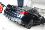 FUTURE DESIGN - BMW 5 SERIES G30 PRE LCI CARBON FIBRE REAR DIFFUSER  ( FD STYLE )