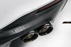 FUTURE DESIGN - BMW 5 SERIES G30 PRE LCI CARBON FIBRE REAR DIFFUSER  ( FD STYLE )