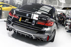 FUTURE DESIGN - BMW 5 SERIES G30 PRE LCI CARBON FIBRE REAR DIFFUSER   ( M5 STYLE )