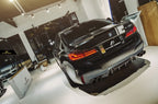 FUTURE DESIGN - BMW 5 SERIES G30 PRE LCI CARBON FIBRE REAR DIFFUSER   ( M5 STYLE )