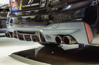 FUTURE DESIGN - BMW 5 SERIES G30 PRE LCI CARBON FIBRE REAR DIFFUSER   ( M5 STYLE )