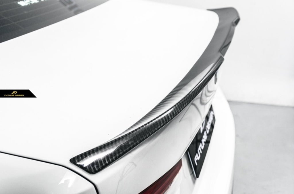FUTURE DESIGN - BMW 5 SERIES G30 PRE LCI CARBON FIBRE REAR SPOILER  ( CS STYLE )