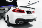 FUTURE DESIGN - BMW 5 SERIES G30 PRE LCI CARBON FIBRE REAR SPOILER  ( CS STYLE )