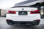 FUTURE DESIGN - BMW 5 SERIES G30 PRE LCI / M5 F90  CARBON FIBRE REAR SPOILER ( MP STYLE )
