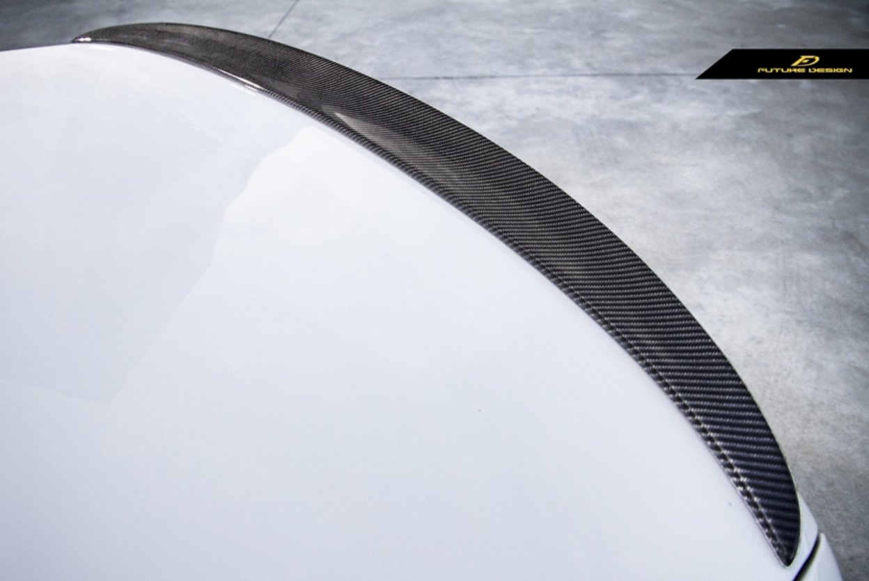 FUTURE DESIGN - BMW 5 SERIES G30 PRE LCI / M5 F90  CARBON FIBRE REAR SPOILER ( MP STYLE )